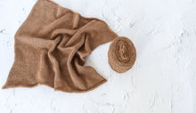 Load image into Gallery viewer, 100%  Baby Camel Hair 100g ball unbleached, undyed, Salted caramel camel wool yarn, Pure wool yarn, Sustainable yarn, Eco-friendly &amp; Ethical Yarn
