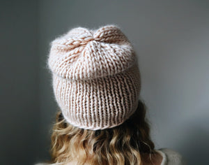 Knit hat for women, Slouchy Chunky Knit Beanie, Knitted beanie for girls, Hand knit hats for women